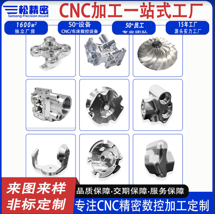 三松CNC加工了解工件上留加工余量的分析